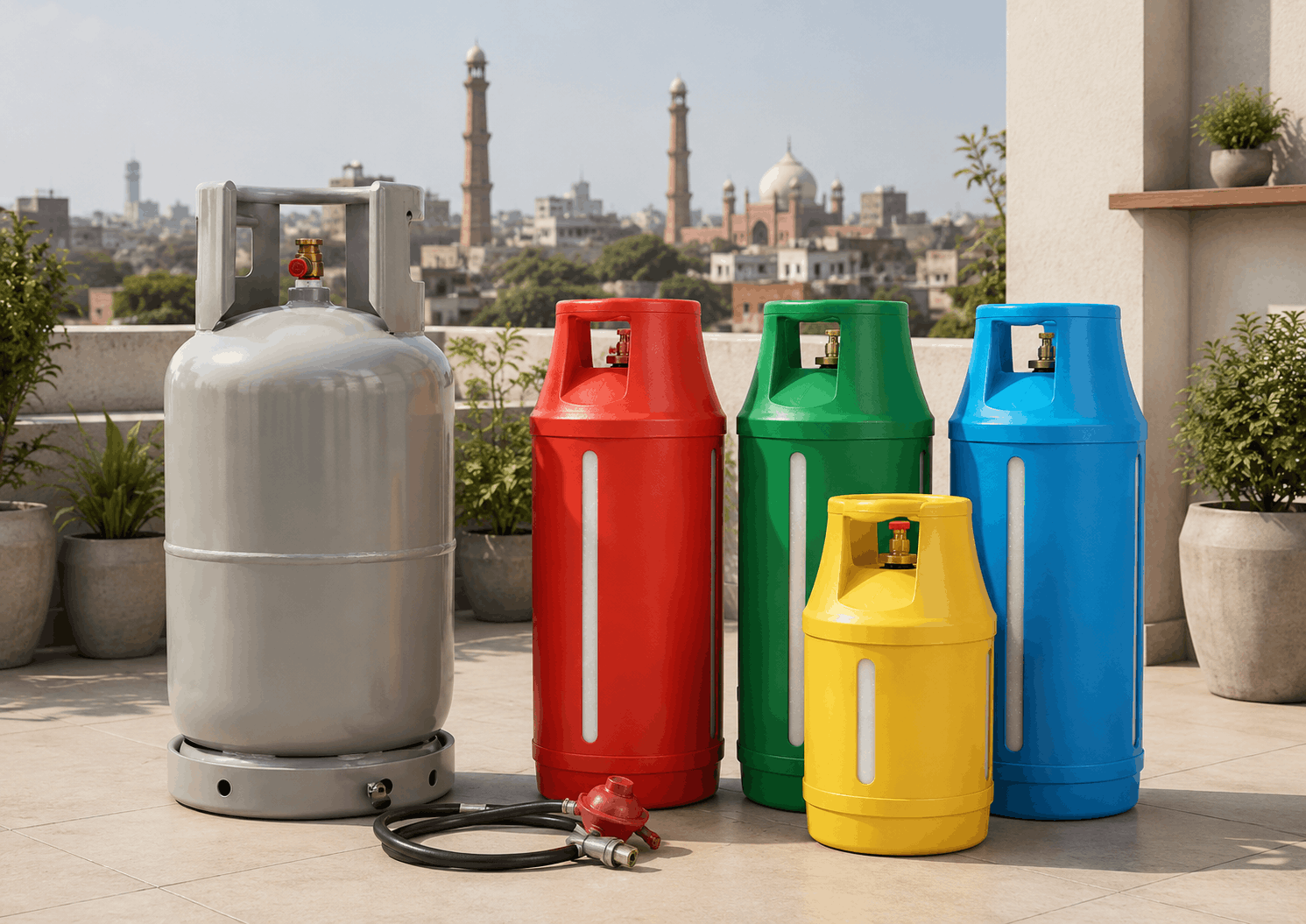 LPG Cylinder Prices in Lahore: Steel vs Composite for City Homes