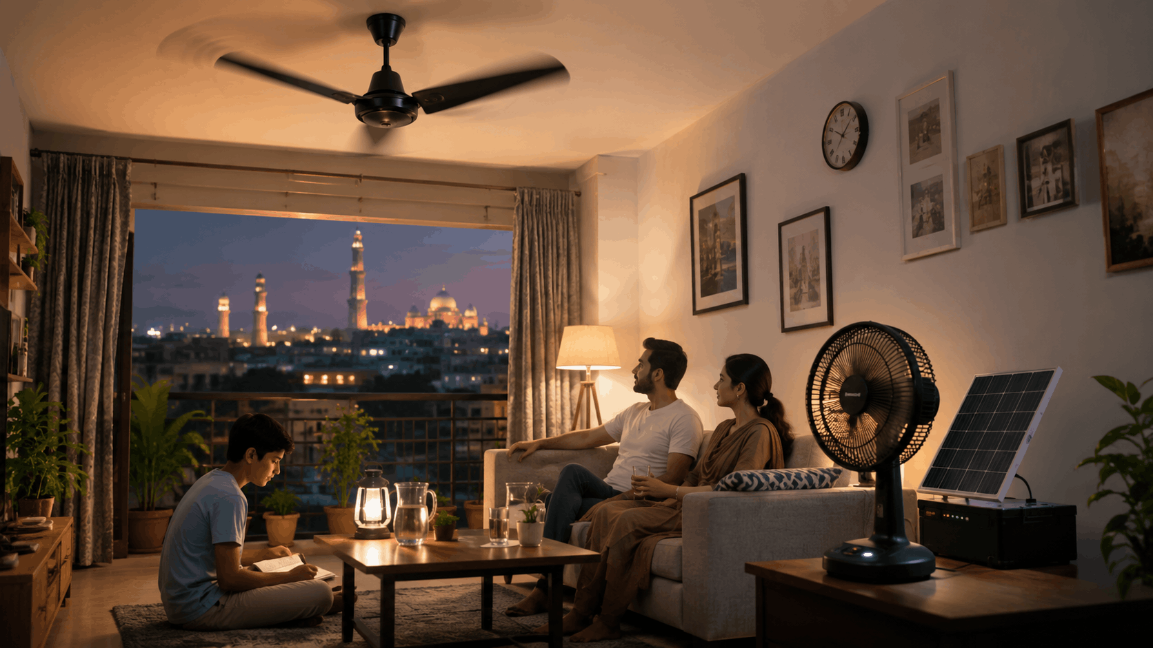 Best Fans for Lahore Load-Shedding: Hybrid Ceiling and 12V Solar Picks