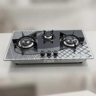 kenwood stove -3 Burner Stainless Steel Tabletop Gas Stove