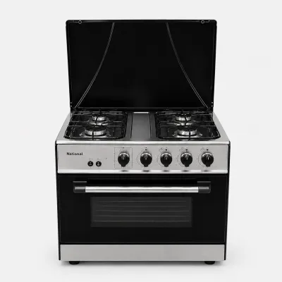 Cooking range Matal top-Burner Double-Door Cooking Range with Oven & Grill