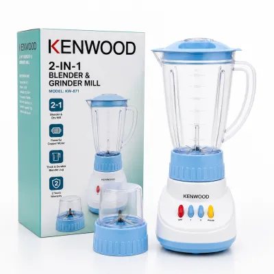 Kenwood 2-in-1 Blender and Grinder Mill (Model KW-871)